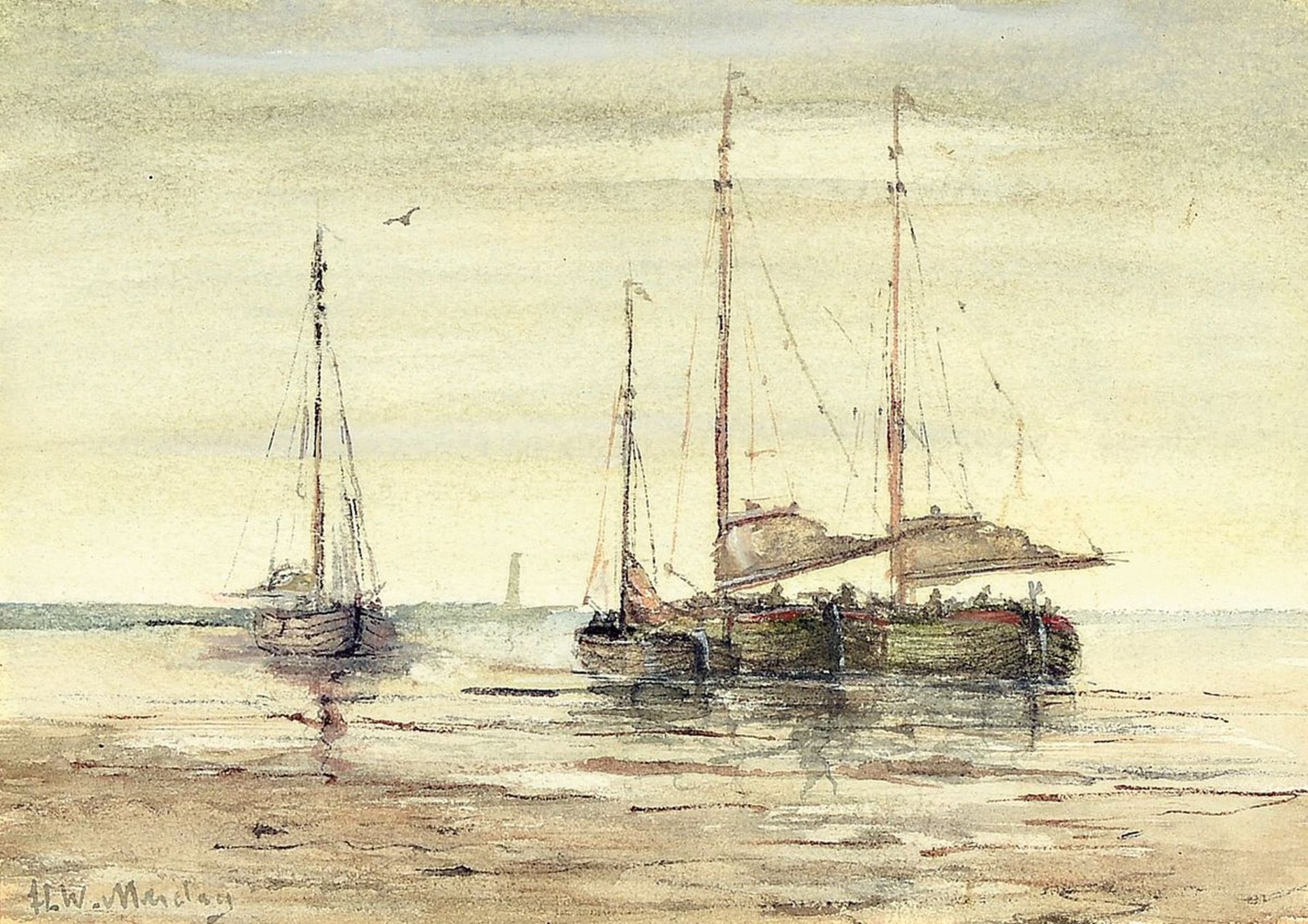 Hendrik Willem Mesdag, 1831 Groningen-1915 Den Haag,