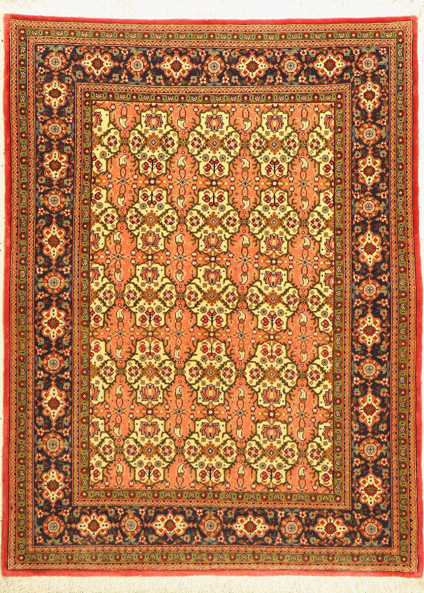 Ghom Kork,   Persien, ca. 50 Jahre, Korkwolle, ca. 144 x