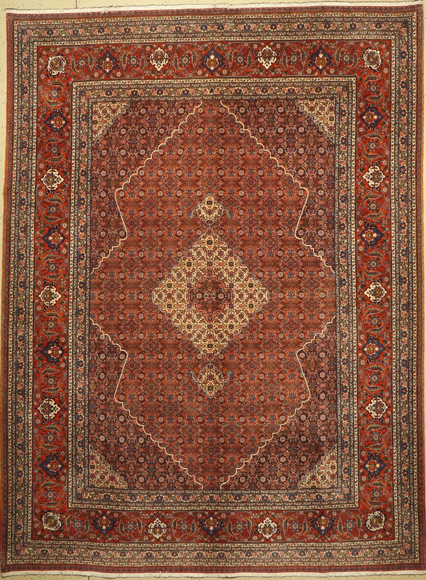 Täbriz fein,   Persien, ca. 50 Jahre, Korkwolle, ca. 342 x