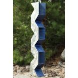 Skulptur, Andreas Helmling, Eisen/Metall, abstrakte