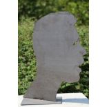 Skulptur, Andreas Helmling, Eisen/Metall, Silhouette