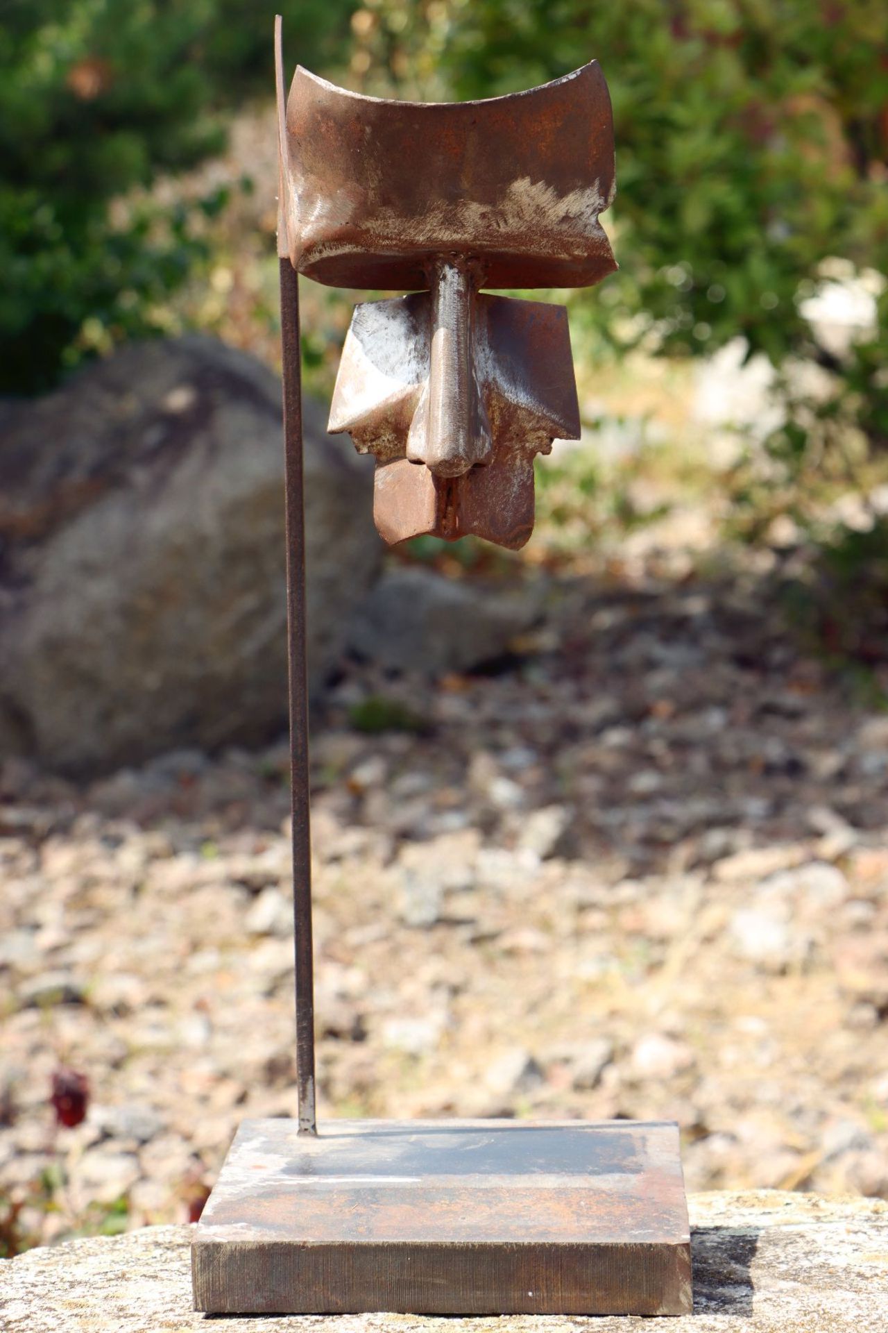 Skulptur, Andreas Helmling,  Eisen/Metall, Silhouette