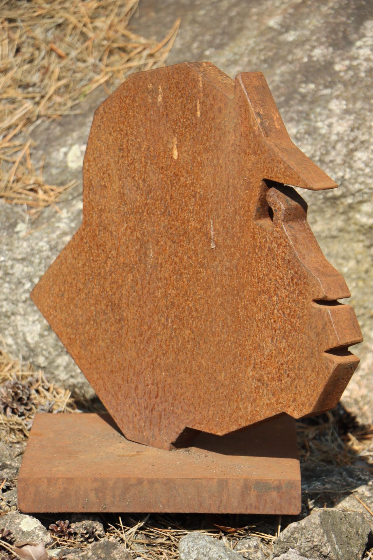 Skulptur, Andreas Helmling,  Eisen/Metall, Silhouette