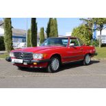 Mercedes-Benz 560 SL, Fahrgestellnummer: