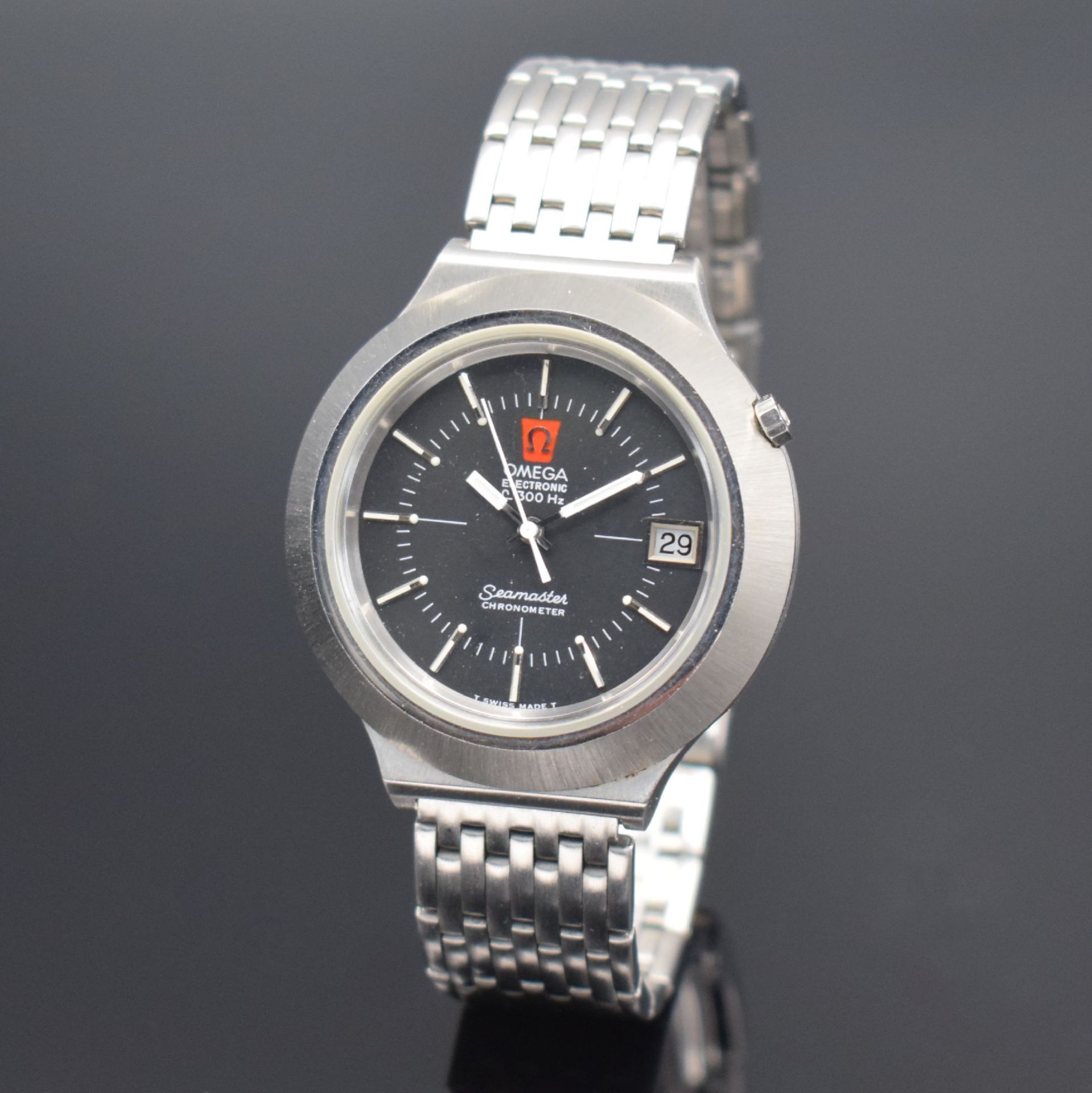 OMEGA Seamaster Chronometer Herrenarmbanduhr Electronic - Bild 3 aus 7