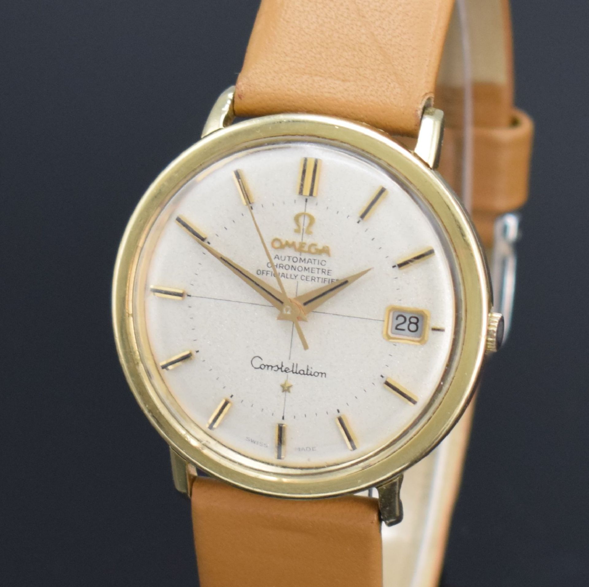 OMEGA Herrenarmbanduhr Constellation Chronometer Referenz - Bild 4 aus 8