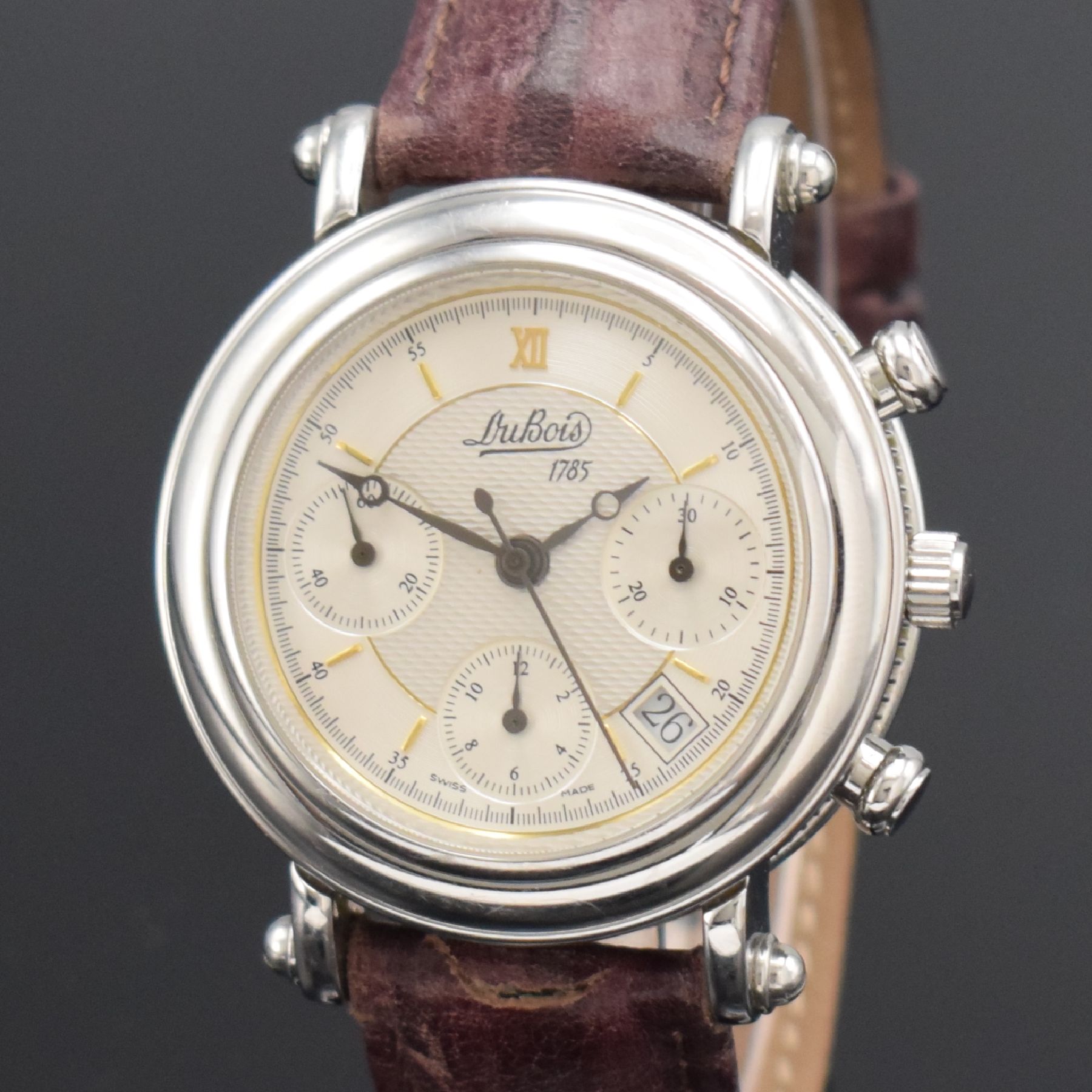 DuBOIS Montre Monnaie Herrenchronograph in - Image 4 of 6