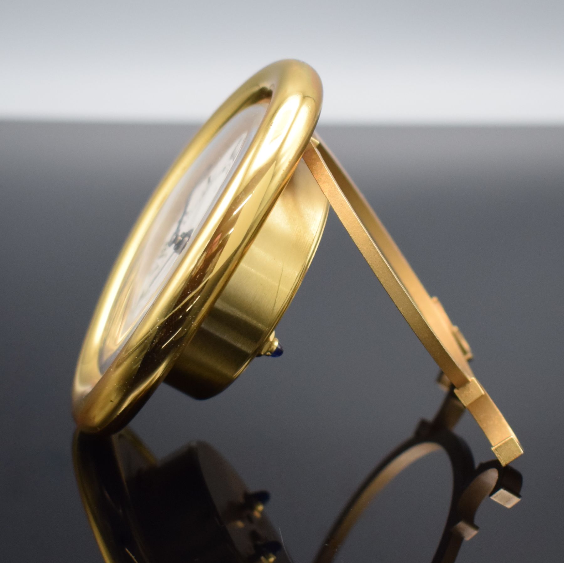 CARTIER Tischwecker in Form einer Armbanduhr Modell - Image 2 of 6