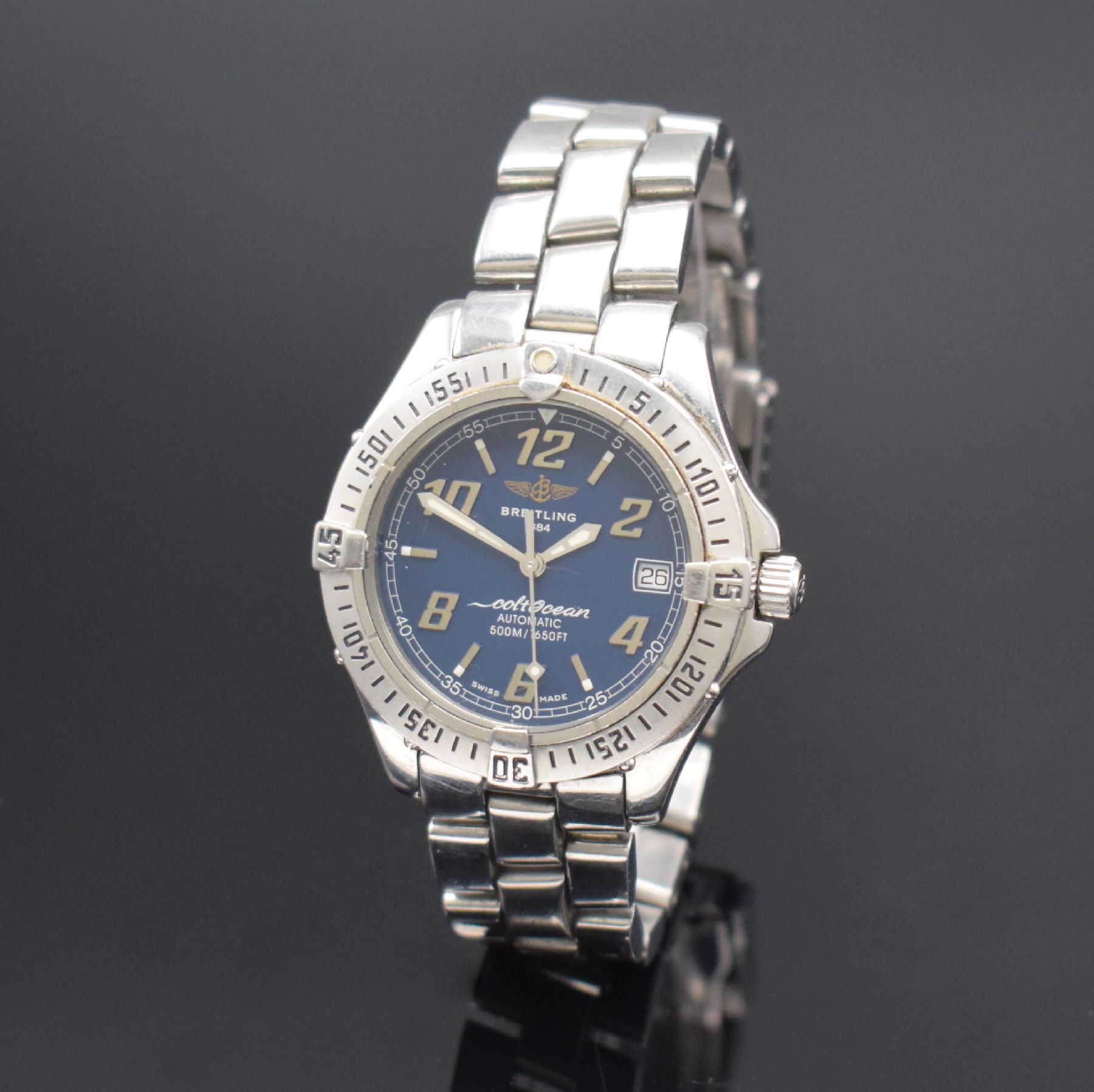 BREITLING Colt Ocean Herrenarmbanduhr in Stahl Schweiz - Image 3 of 10