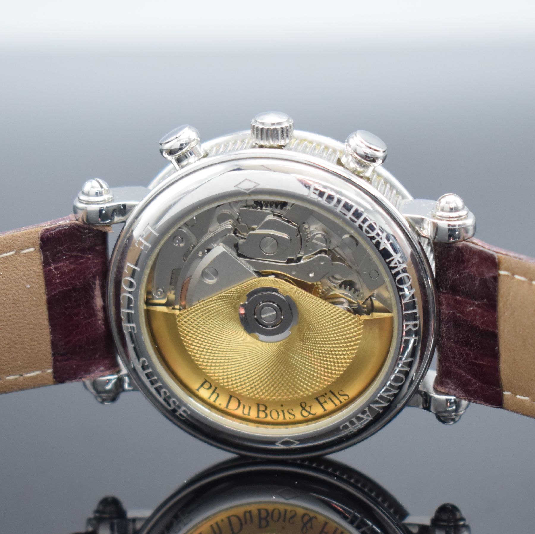 DuBOIS Montre Monnaie Herrenchronograph in - Image 5 of 6
