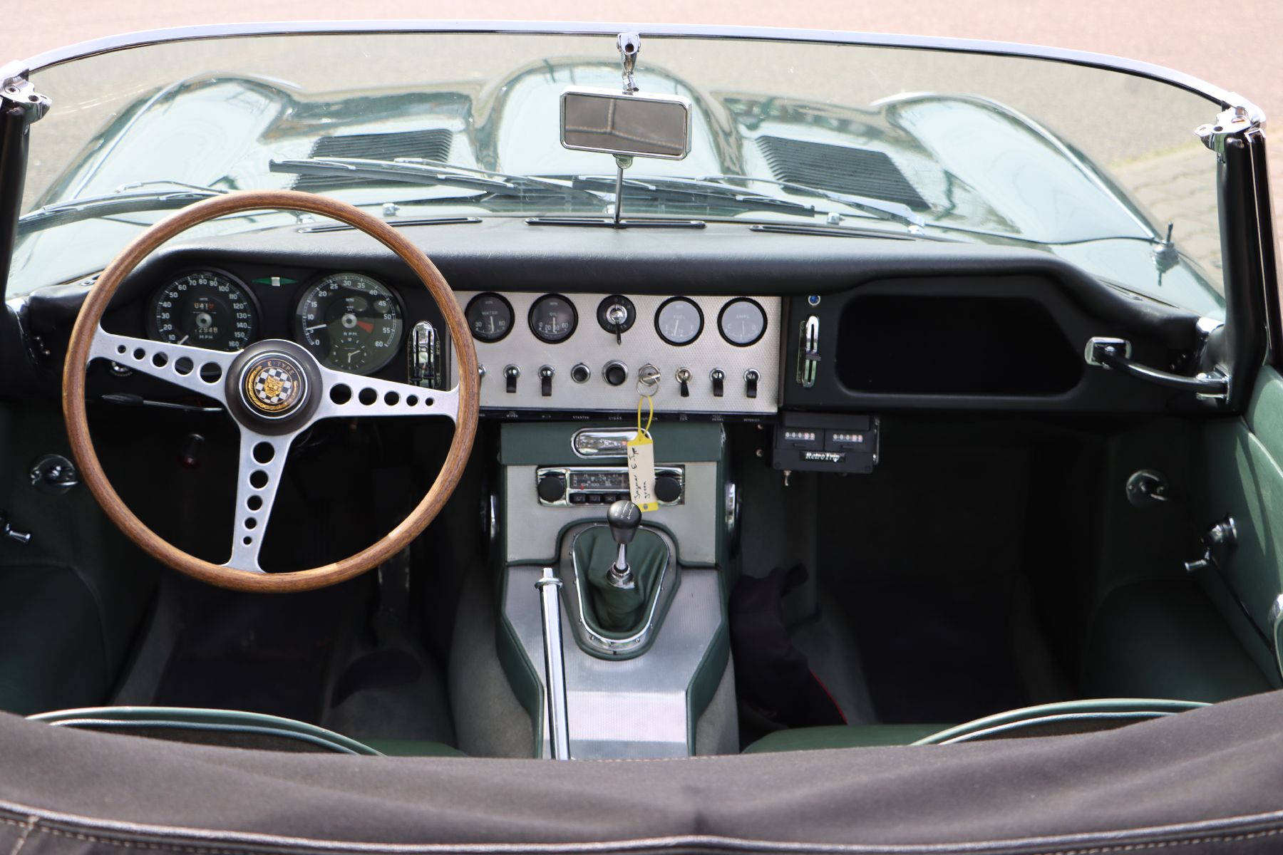 Jaguar E-Type Serie 1 3.8 Liter Cabriolet, - Image 10 of 13
