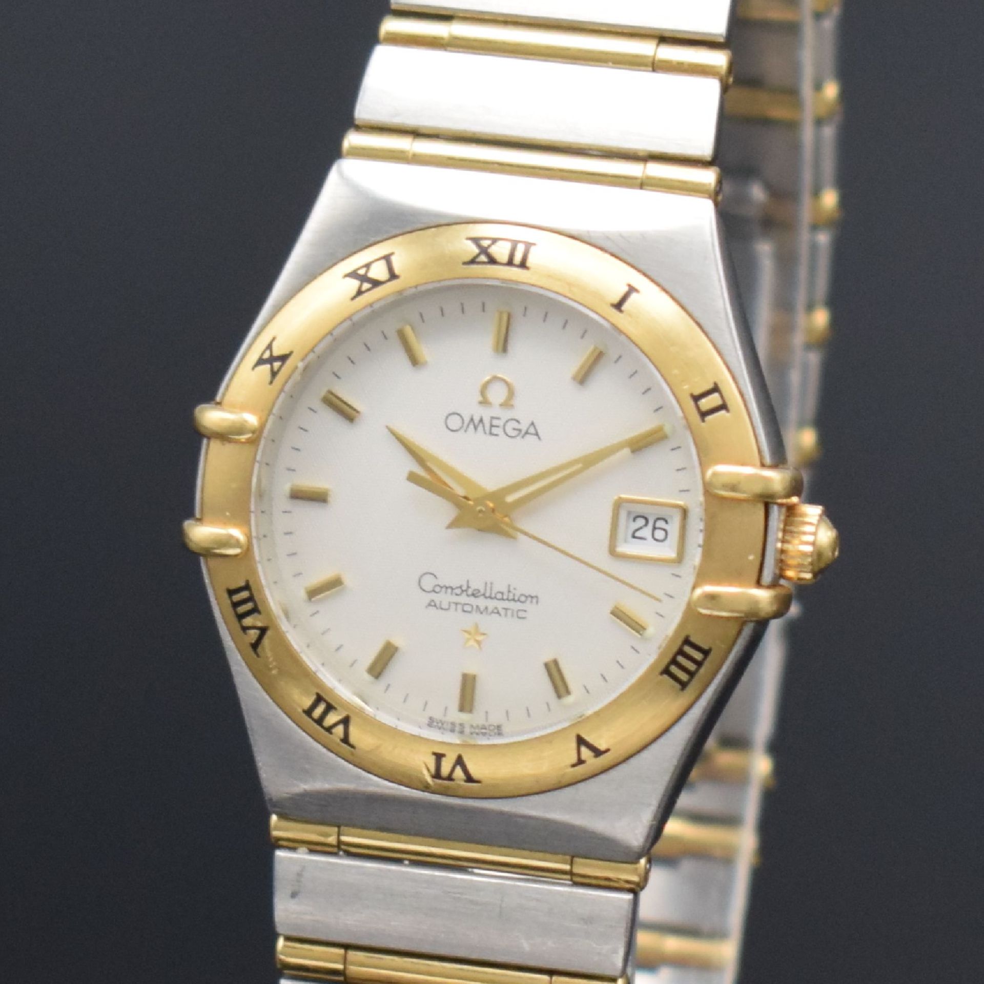 OMEGA Constellation Damenarmbanduhr in Stahl/Gold, - Bild 2 aus 5