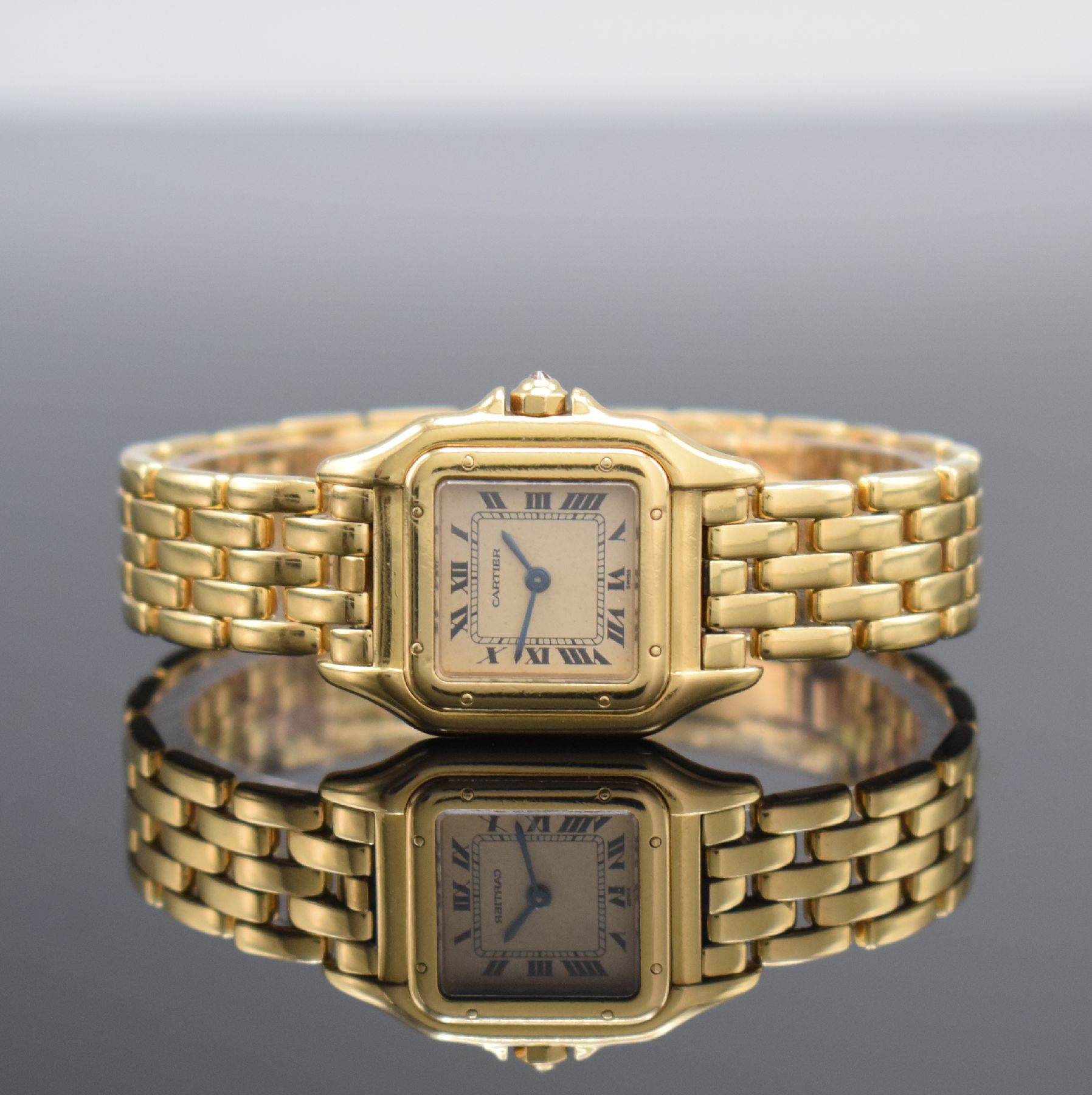 CARTIER Damenarmbanduhr Panthére in GG 750/000, Schweiz