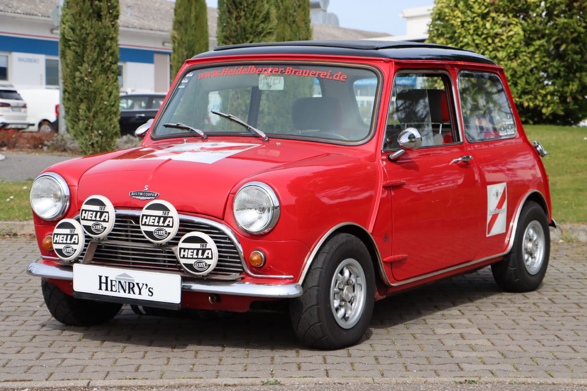 Austin Mini Cooper S MK I,  Fahrgestellnummer: