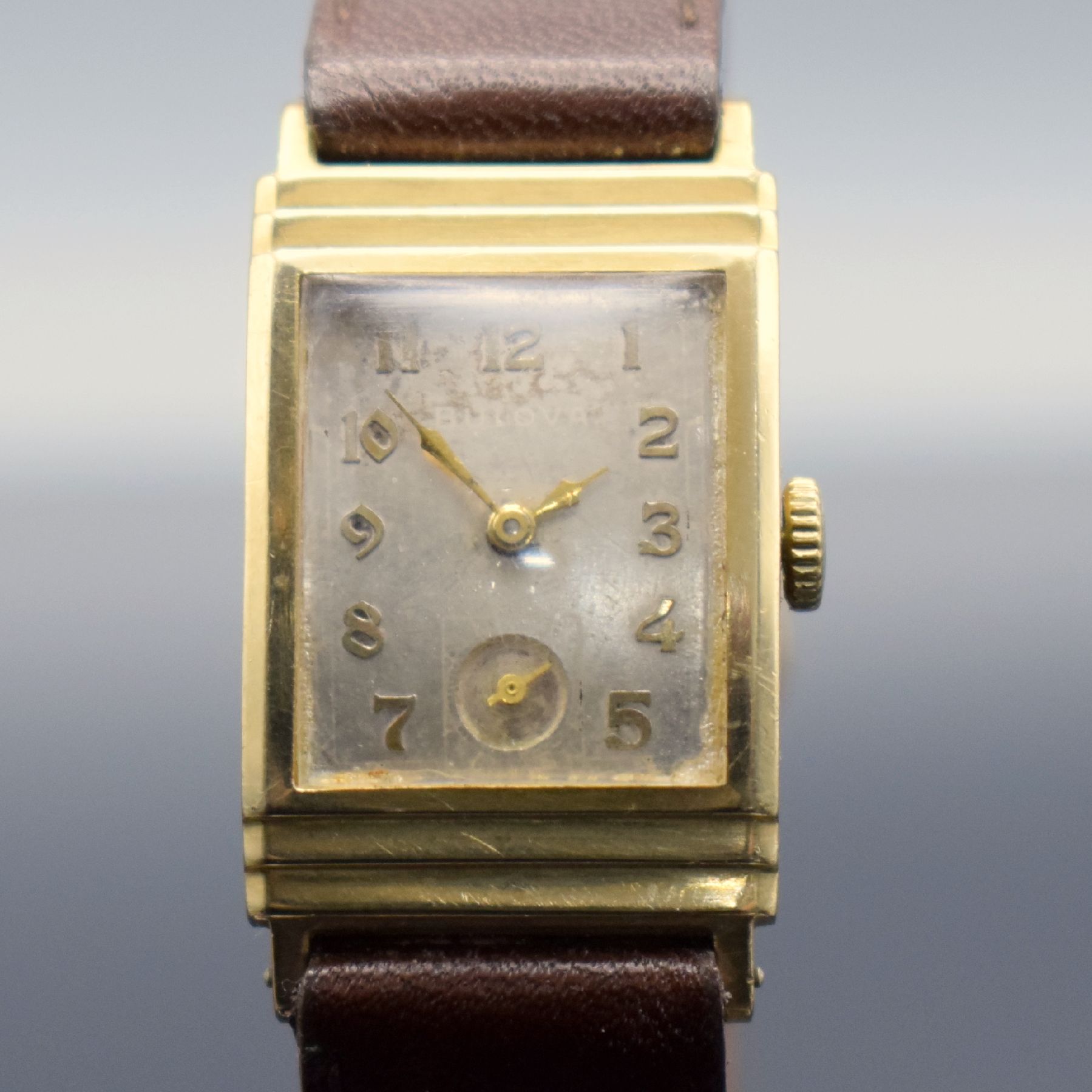 BULOVA Armbanduhr in GG 585/000, USA um 1941, Handaufzug, - Image 4 of 11