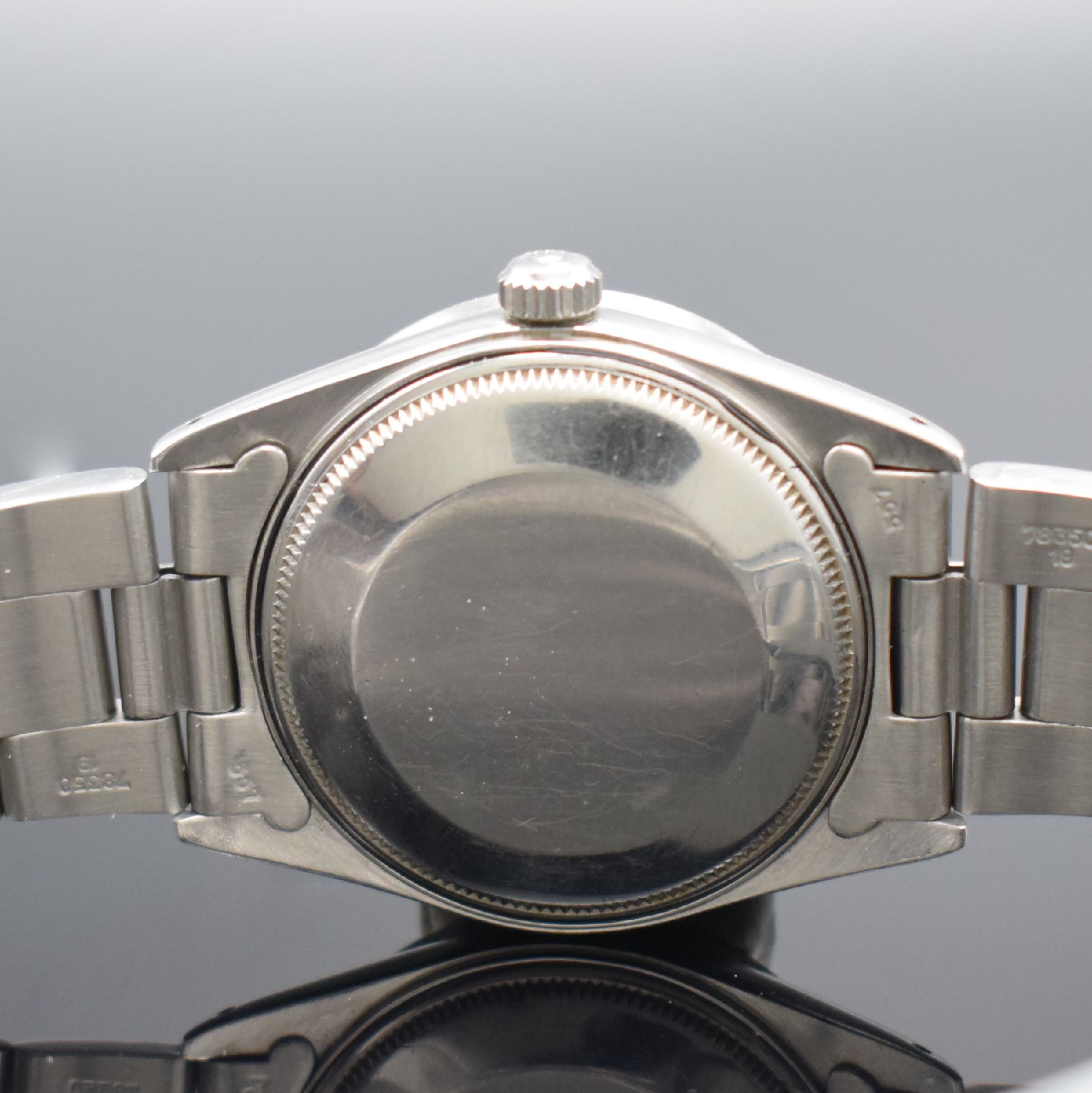 ROLEX Oyster Perpetual Date Armbanduhr in Stahl Referenz - Image 7 of 7
