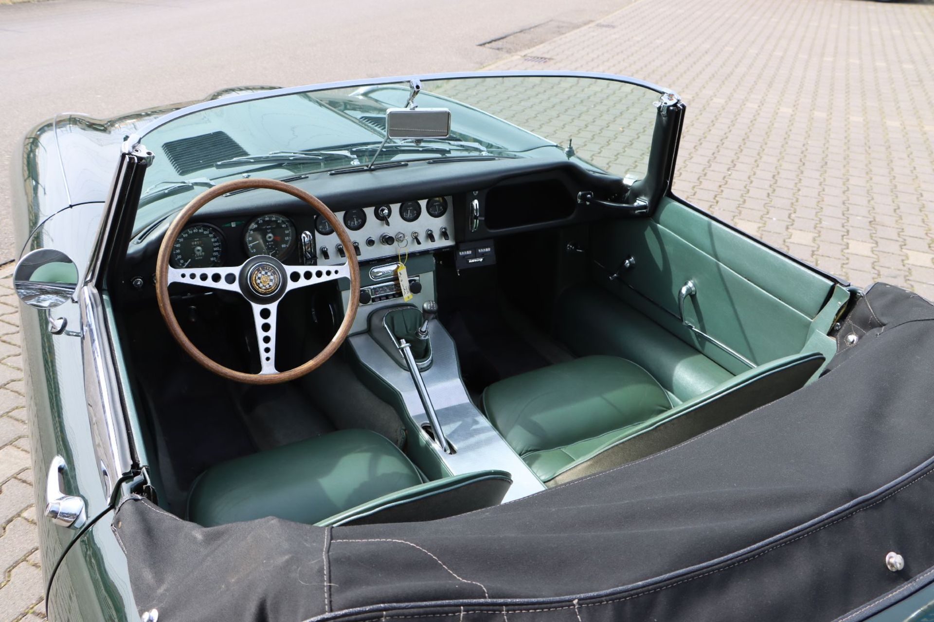 Jaguar E-Type Serie 1 3.8 Liter Cabriolet, - Bild 9 aus 13