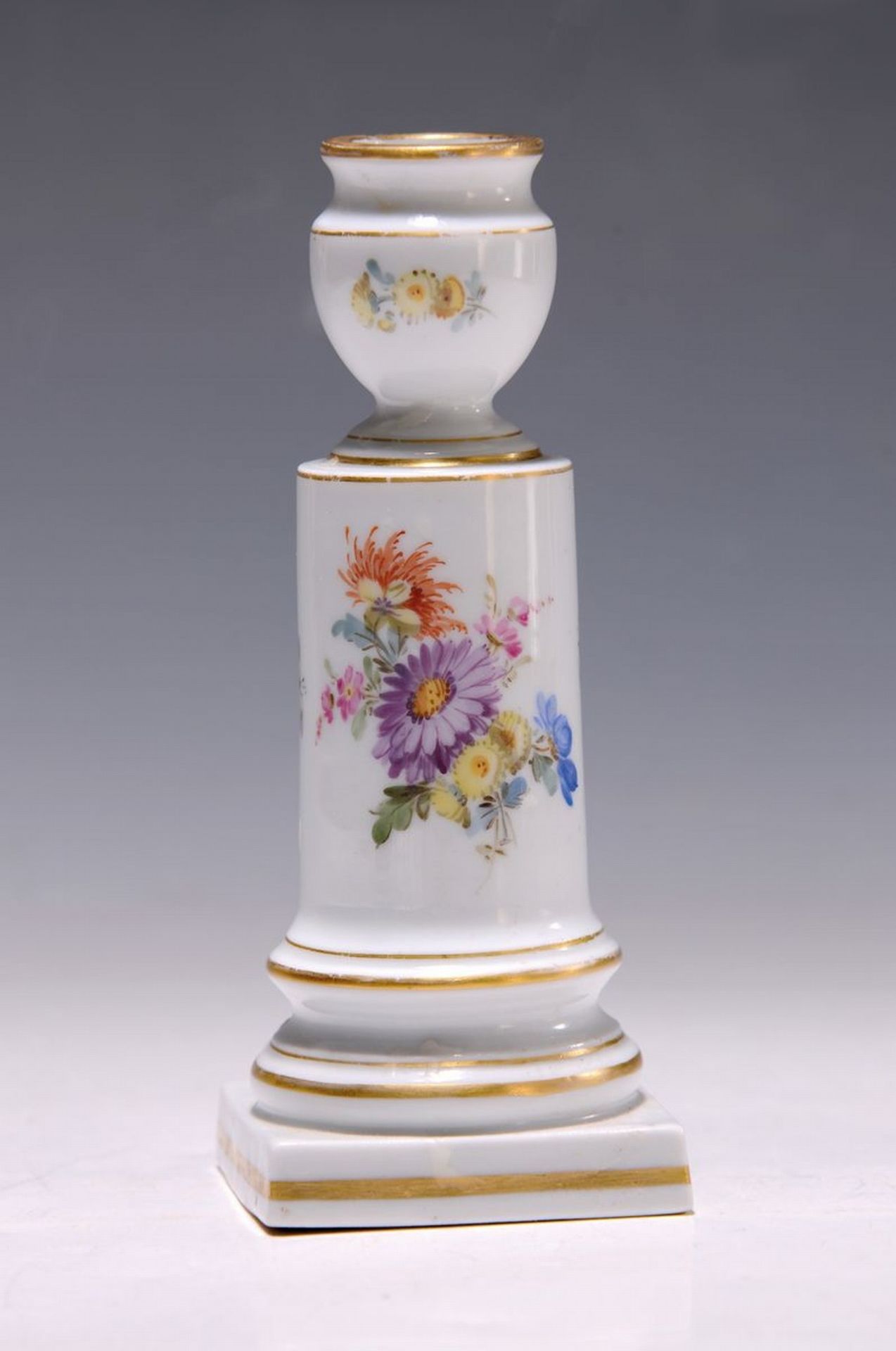 Kerzenleuchter, Meissen, um 1890, , Porzellan,