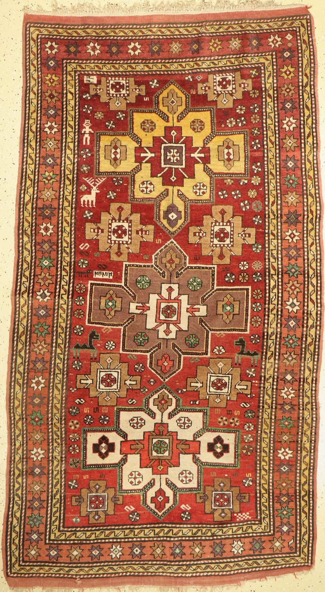 Kars Kazak,   Türkei, um 1960, Wolle auf Wolle, ca. 220 x