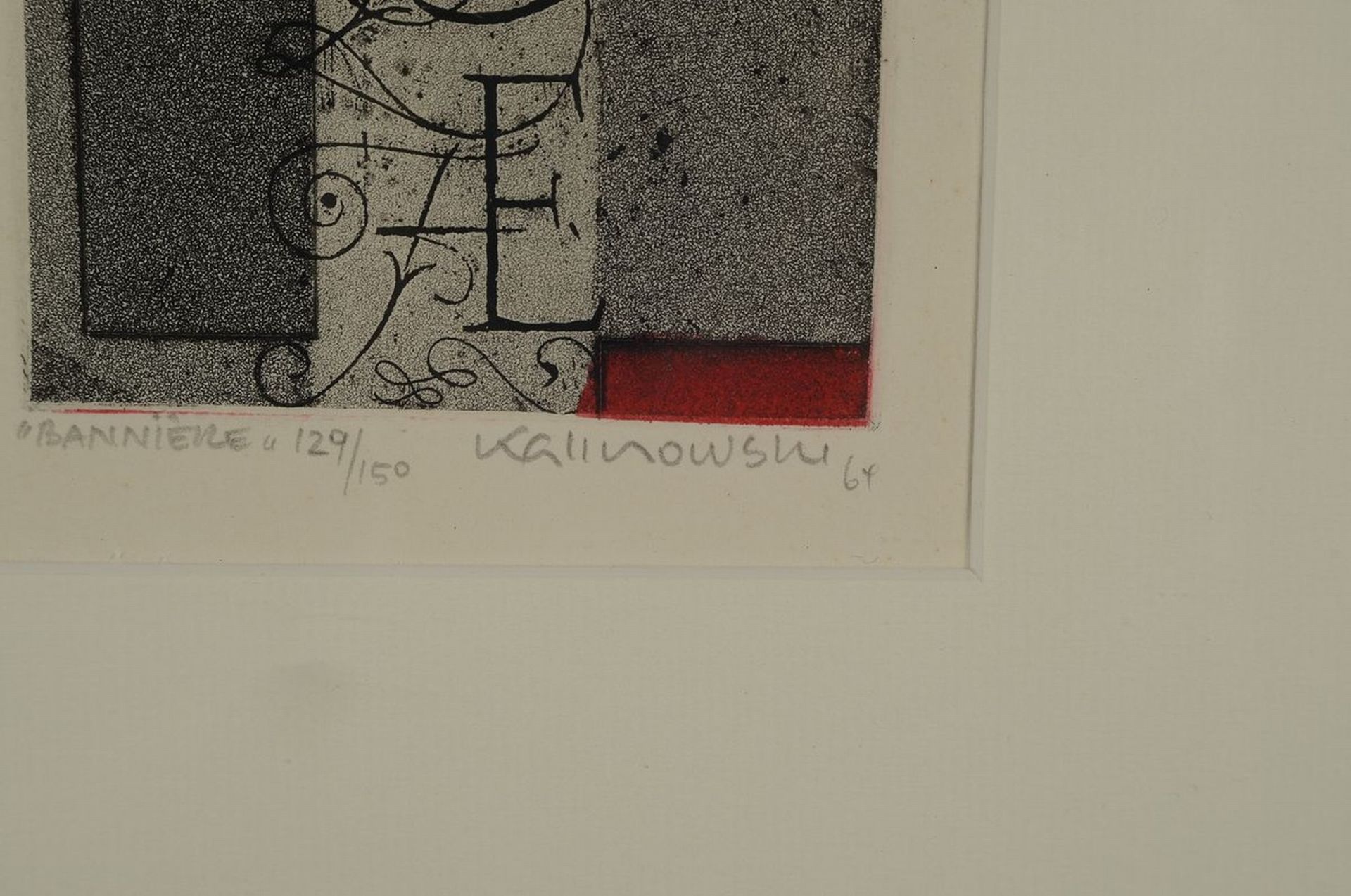 Horst Egon Kalinowski, 1924-2013, 3 Grafiken, 1x - Image 6 of 9