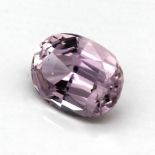 Loser facett. Kunzit 15.74 ct, ovalfacett. Schätzpreis: