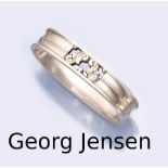 GEORG JENSEN Serviettenring, 925er Silber, Dänemark um