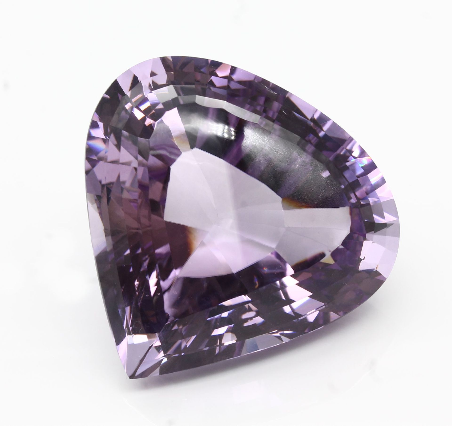 Loser facett. Amethyst 539.00 ct,   gemuggelte Tafel sehr - Bild 3 aus 5