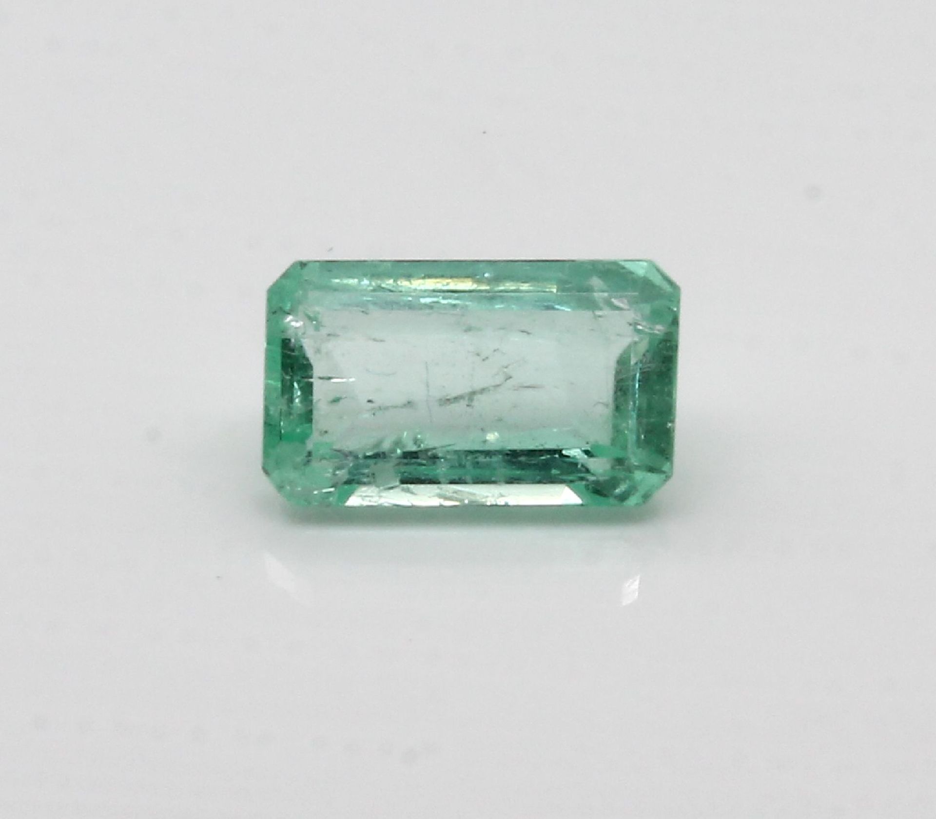 Loser Smaragd im facett. Oktogonal-Schliff ca.1.73 ct