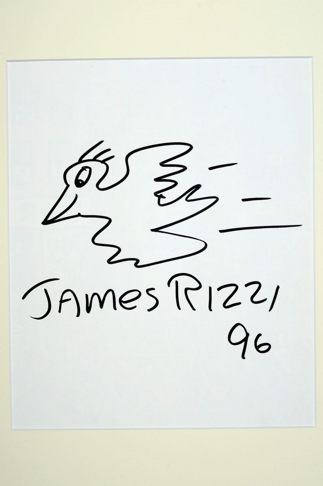 James Rizzi, 1950 New York - 2011 ebenda,  'Bird', orig. - Bild 2 aus 2