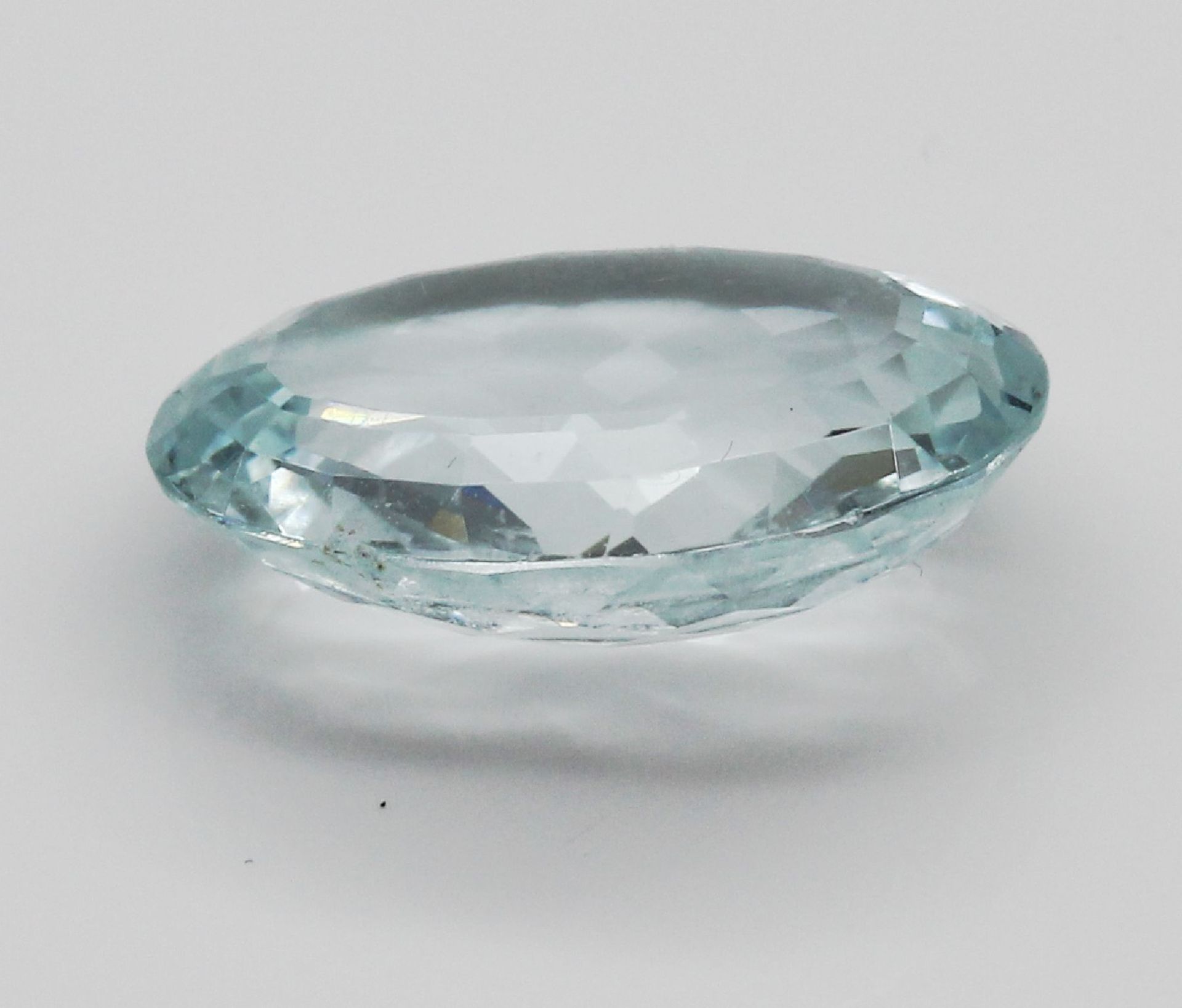 Loser Aquamarin, ca. 14.13 ct, - Bild 2 aus 2