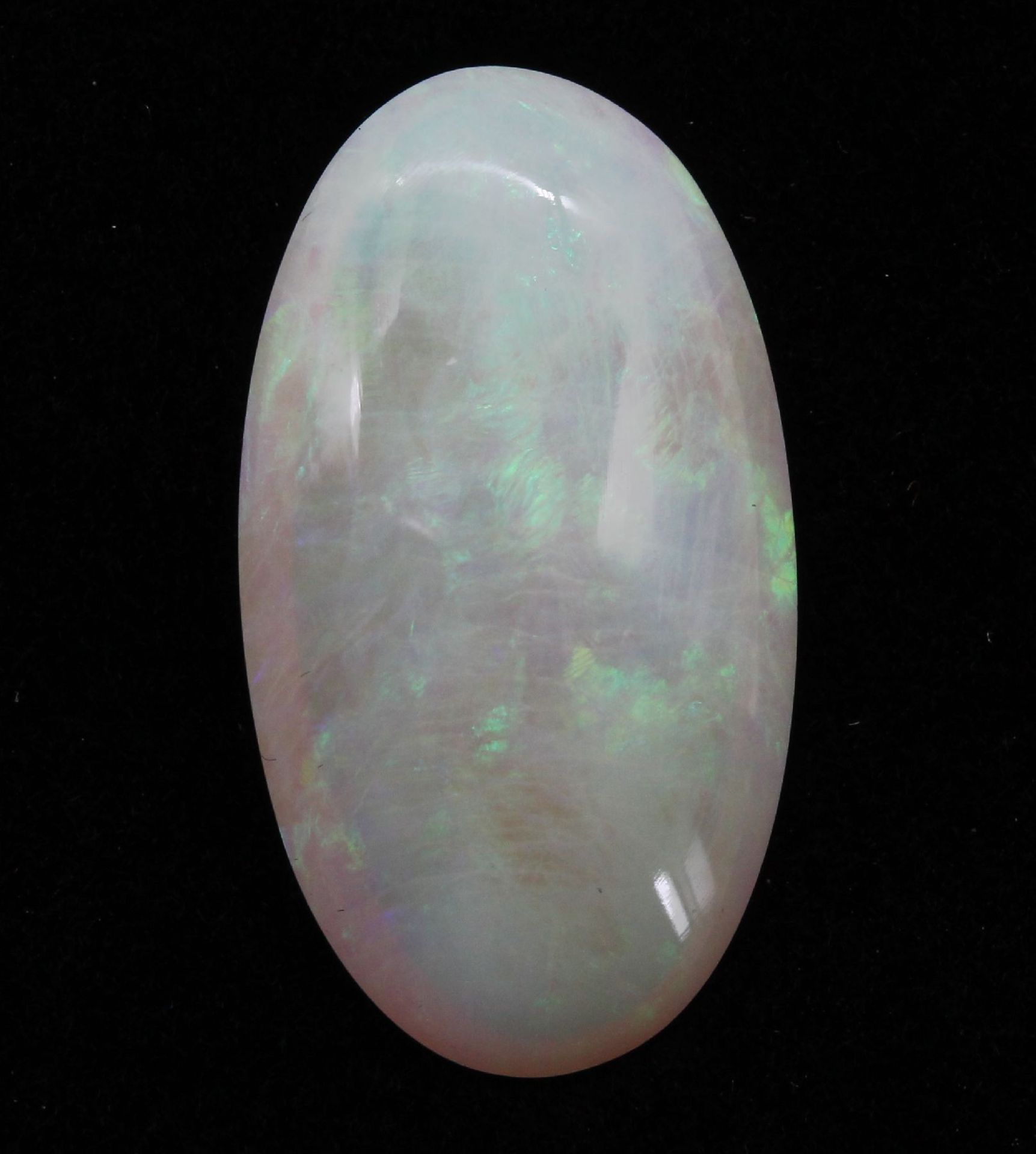 Loser Opal-Cabochon, länglich oval,   ca. 9.86 ct, schönes - Bild 2 aus 2