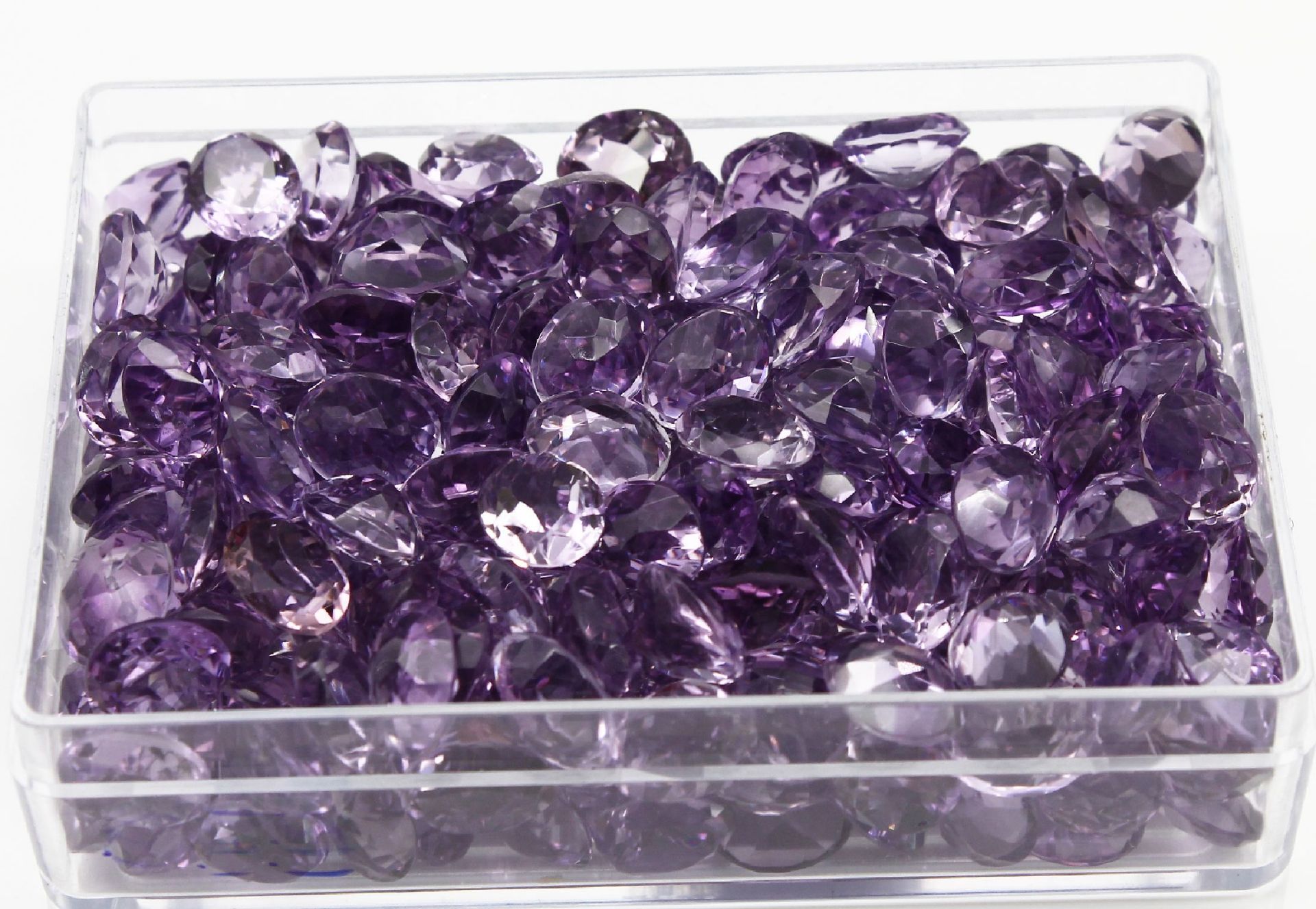 Lot lose Amethyste, ca. 659.00 ct, Idar-Obersteiner - Image 2 of 2