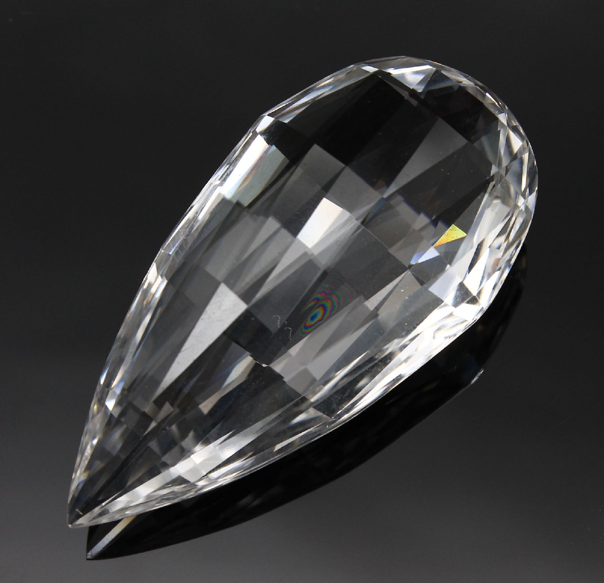 Lose facett. Bergkristallbriolette, 149.50 ct, feine