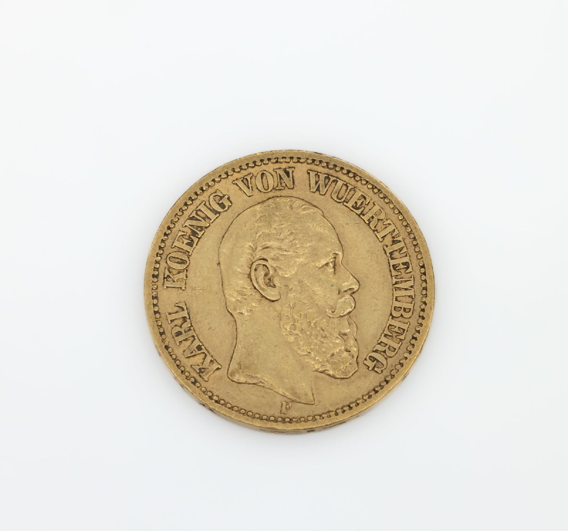 20 Mark Goldmünze 1873, Deutsches Reich, Karl König v.