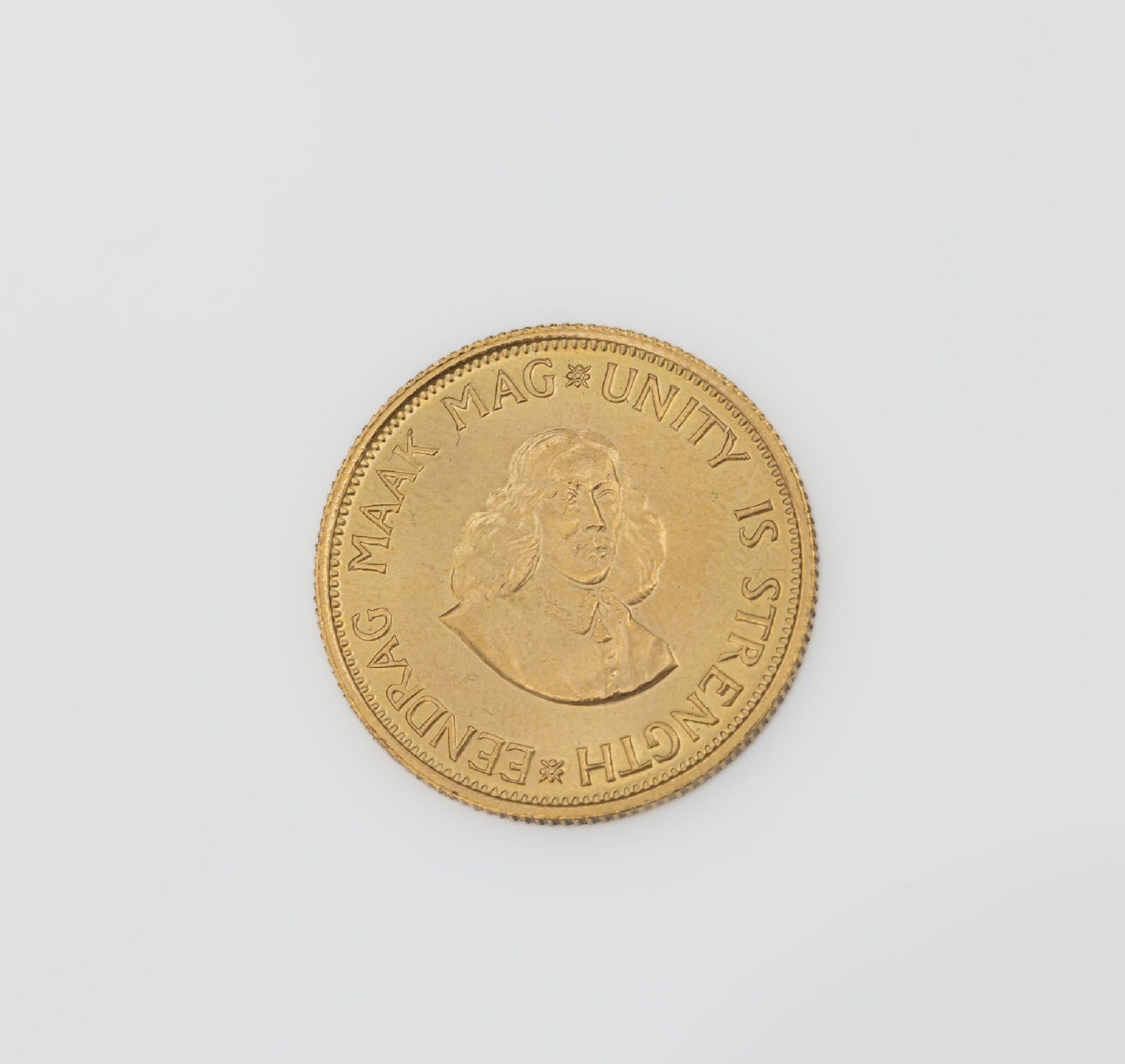 Goldmünze 2 Rand Südafrika 1973,