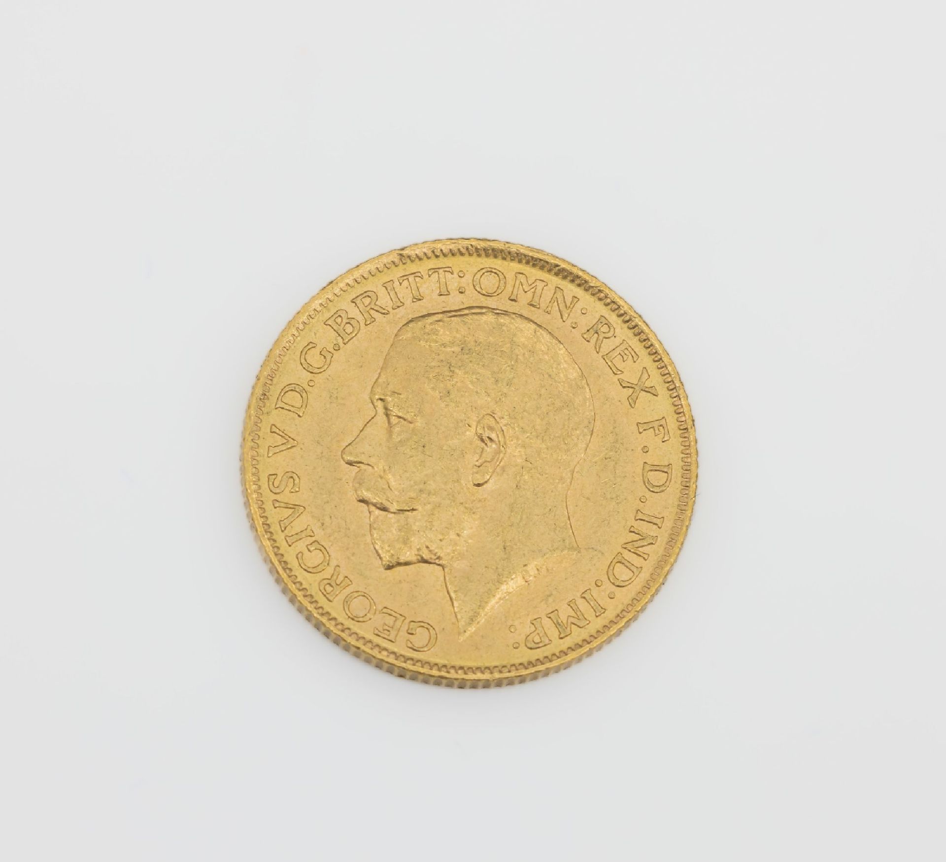 Goldmünze, Sovereign, Großbritannien, 1912, George V.,