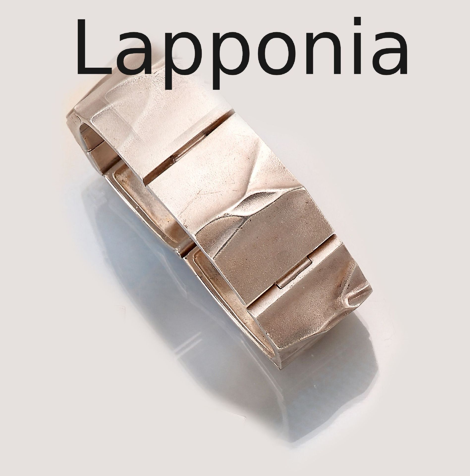 Breites LAPPONIA Armband, Entwurf Björn Weckström,