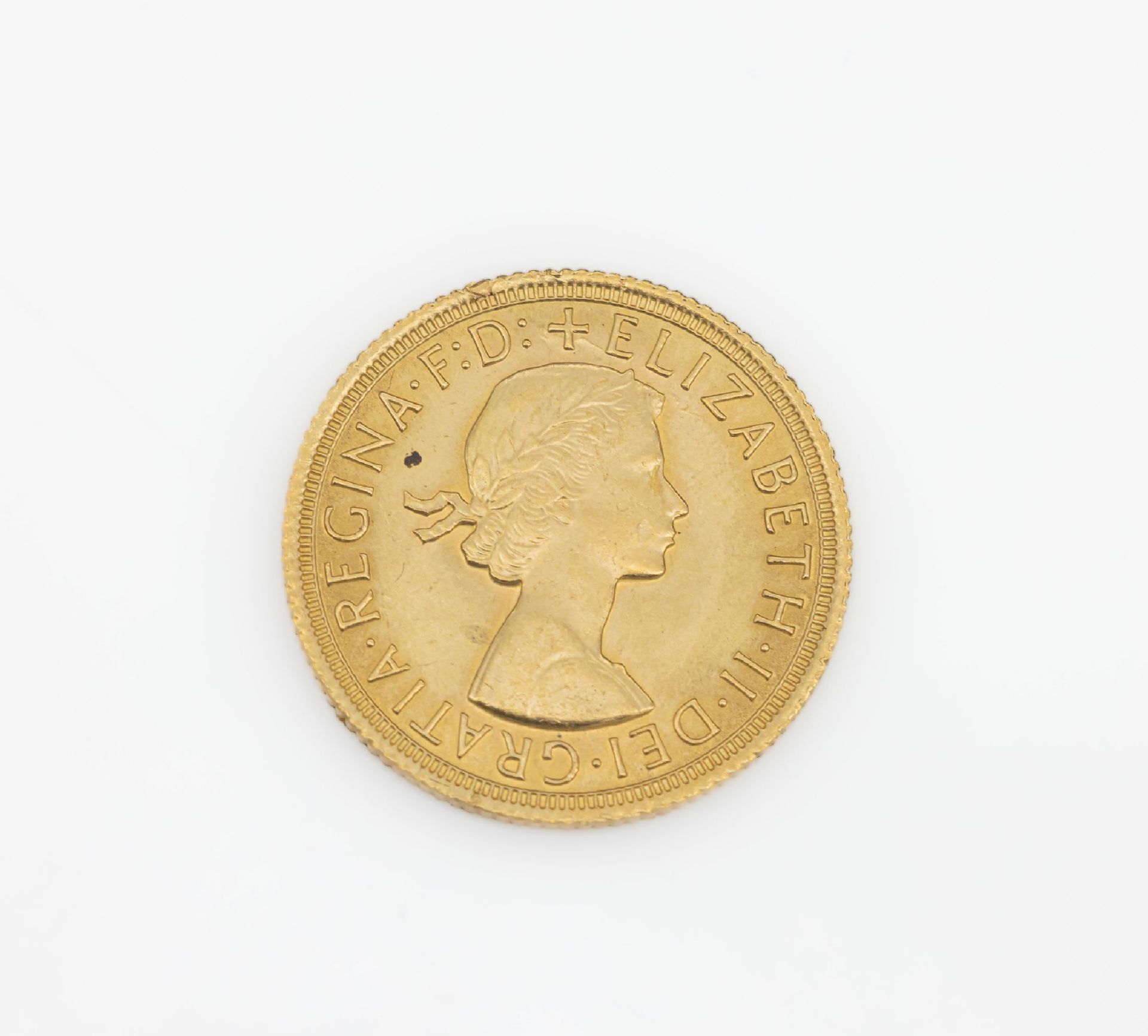 Goldmünze Sovereign, Großbritannien 1967, Elizabeth II.,