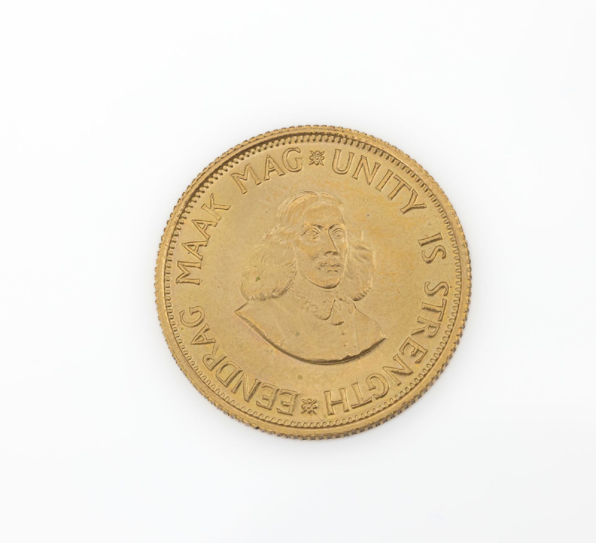 Goldmünze 2 Rand Südafrika 1973,