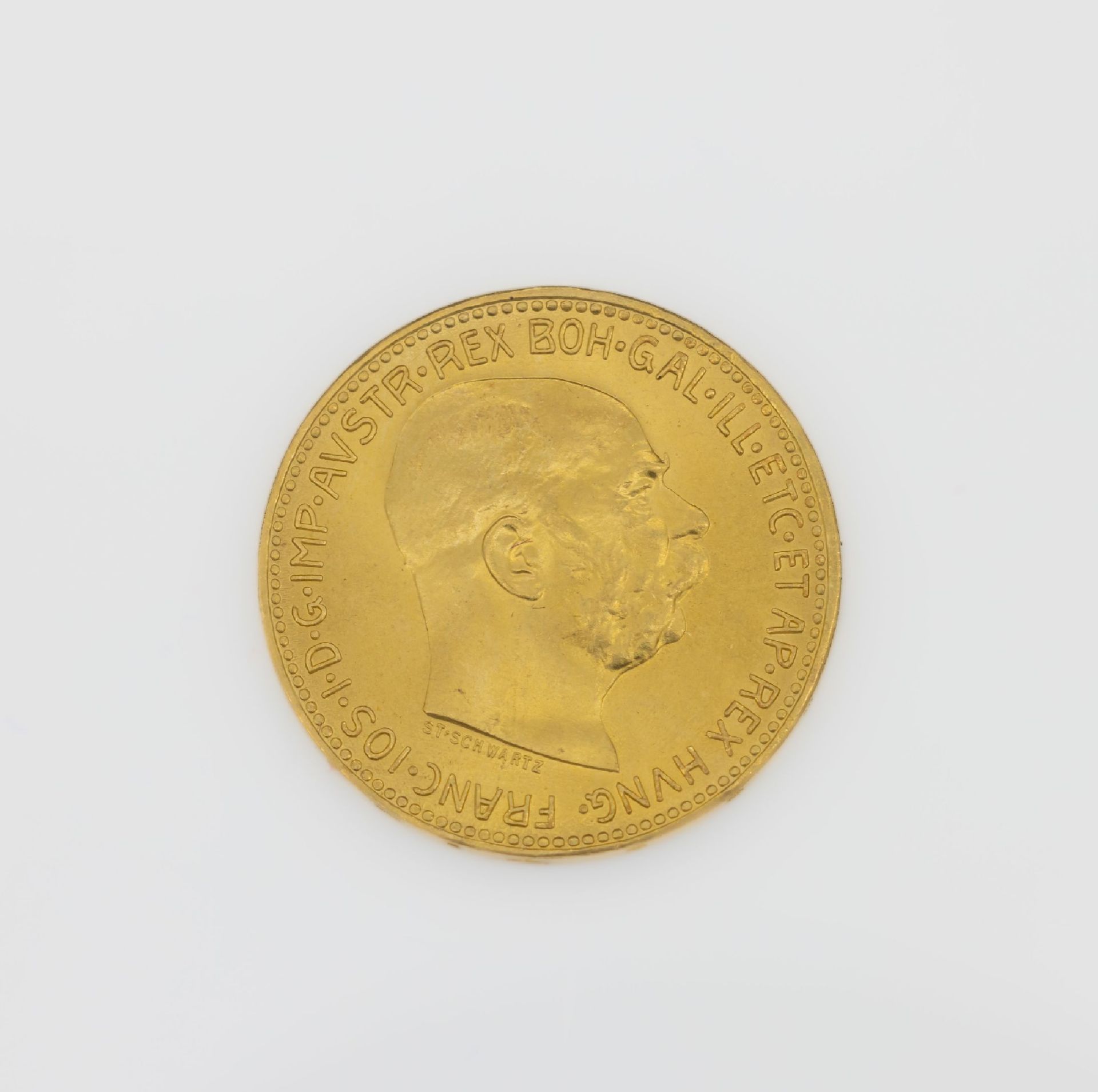 Goldmünze, 20 Kronen, Österreich-Ungarn, 1915, Franz