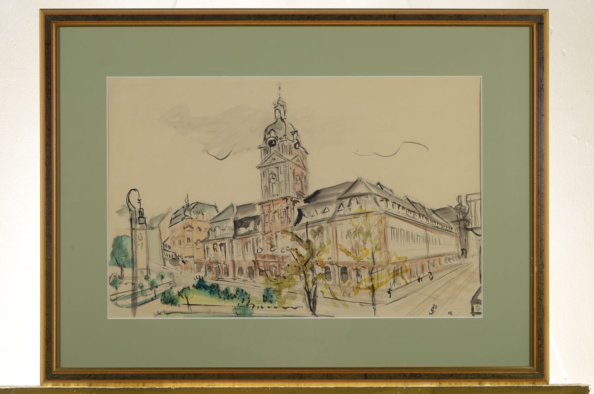 Otto Ditscher, 1904-1987 Neuhofen, Das alte Rathaus in - Image 2 of 2