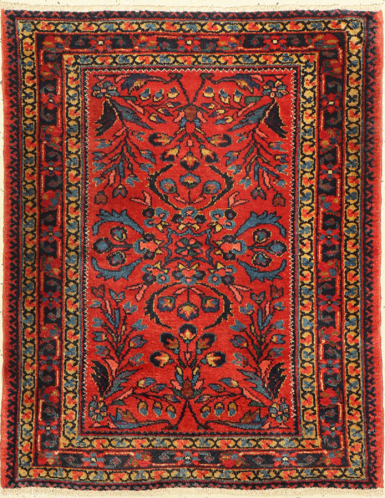 Lilian, Persien, um 1940, Wolle auf Baumwolle, ca. 100 x
