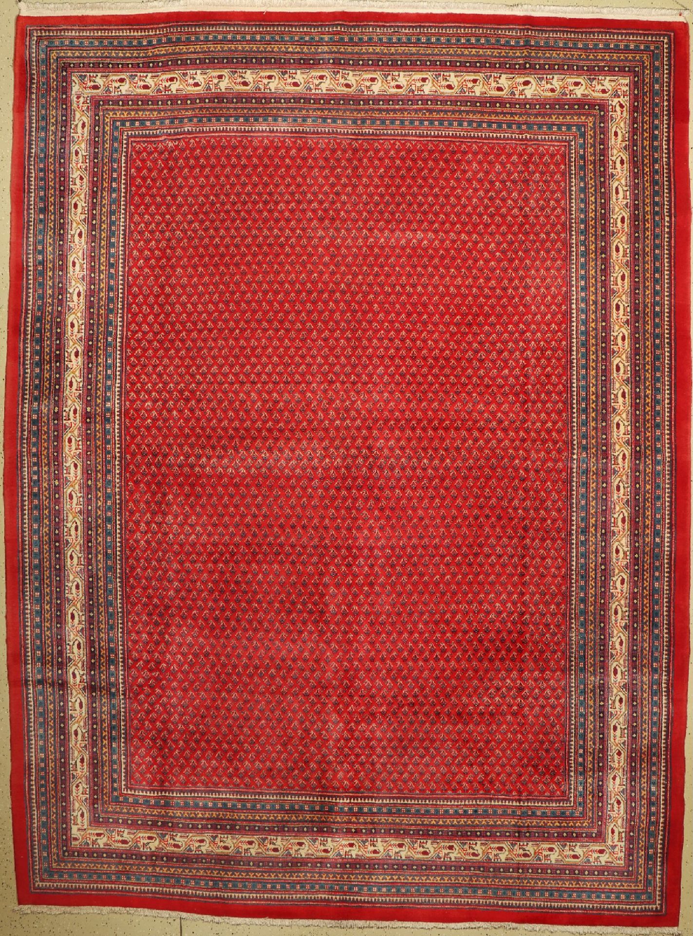 Sarogh Mir, Persien, ca. 50 Jahre, Wolle auf Baumwolle,