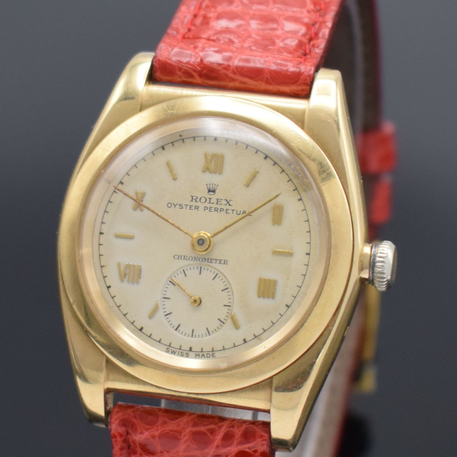 ROLEX seltene Armbanduhr Oyster Perpetual Chronometer sog. - Bild 2 aus 4