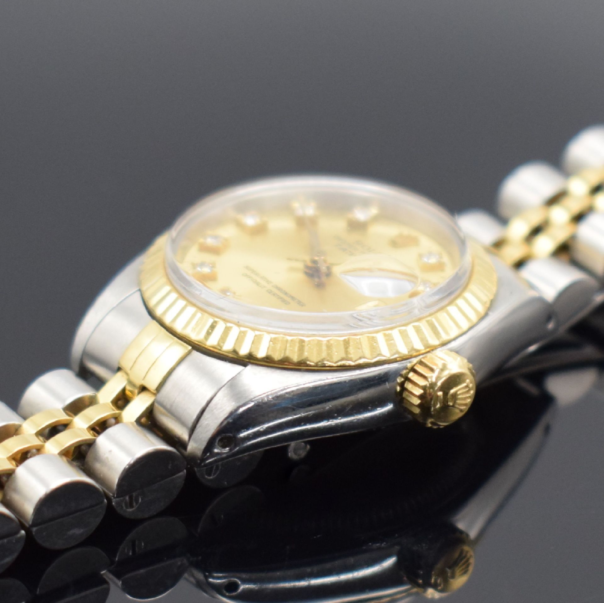 ROLEX Damenarmbanduhr Oyster Perpetual Datejust Referenz - Image 4 of 6