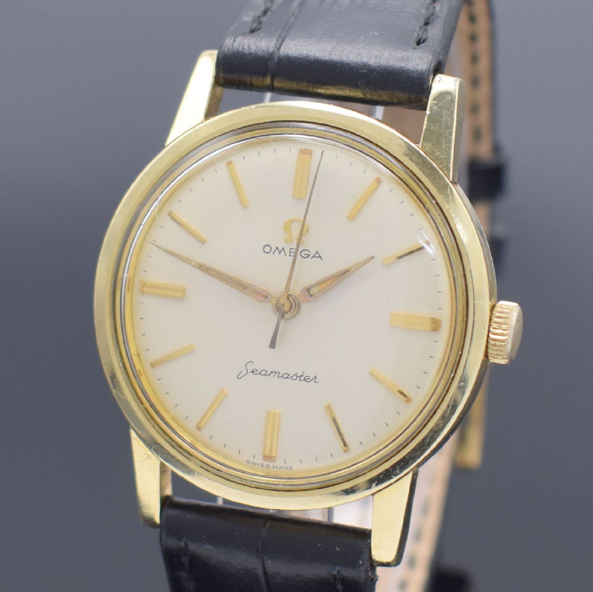 OMEGA Seamaster Herrenarmbanduhr, Schweiz um 1961, - Image 2 of 6