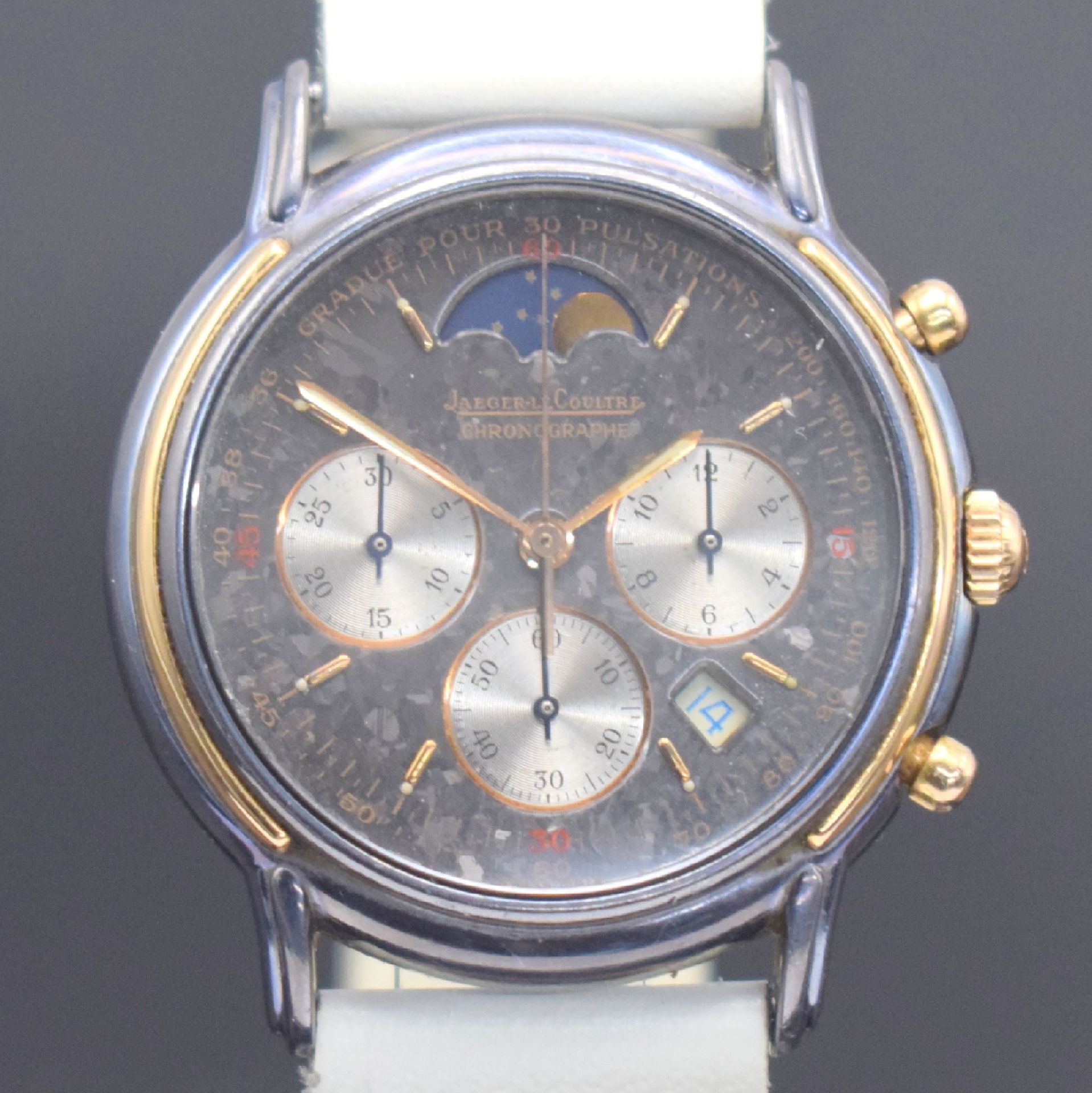 Jaeger-LeCoultre Odysseus sehr seltener Armbandchronograph - Bild 2 aus 7