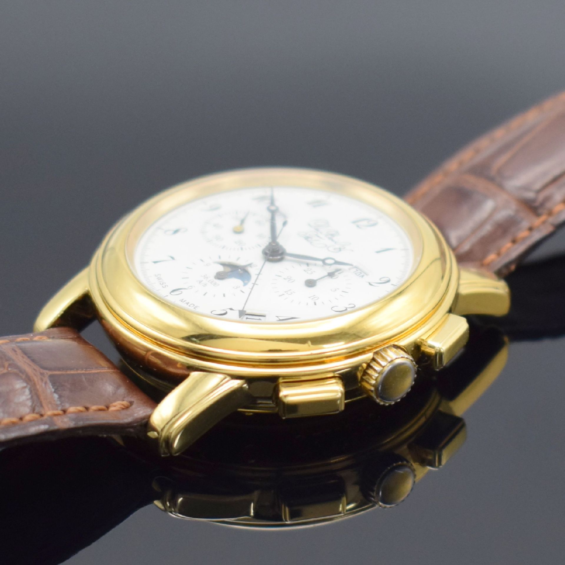 DUBOIS & FILS limitierte Herrenarmbanduhr mit Chronograph - Image 4 of 6