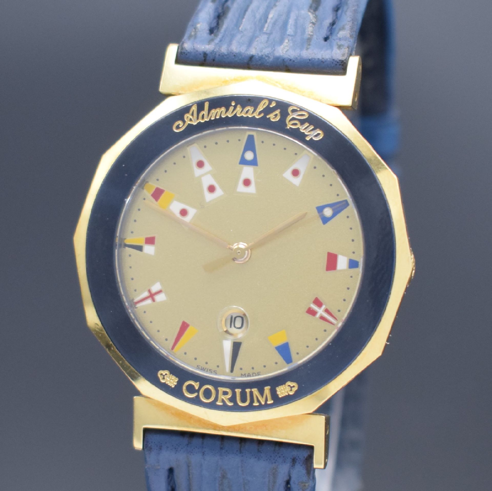 CORUM Herrenarmbanduhr Admiral´s Cup Referenz 99.810.31 - Bild 2 aus 5