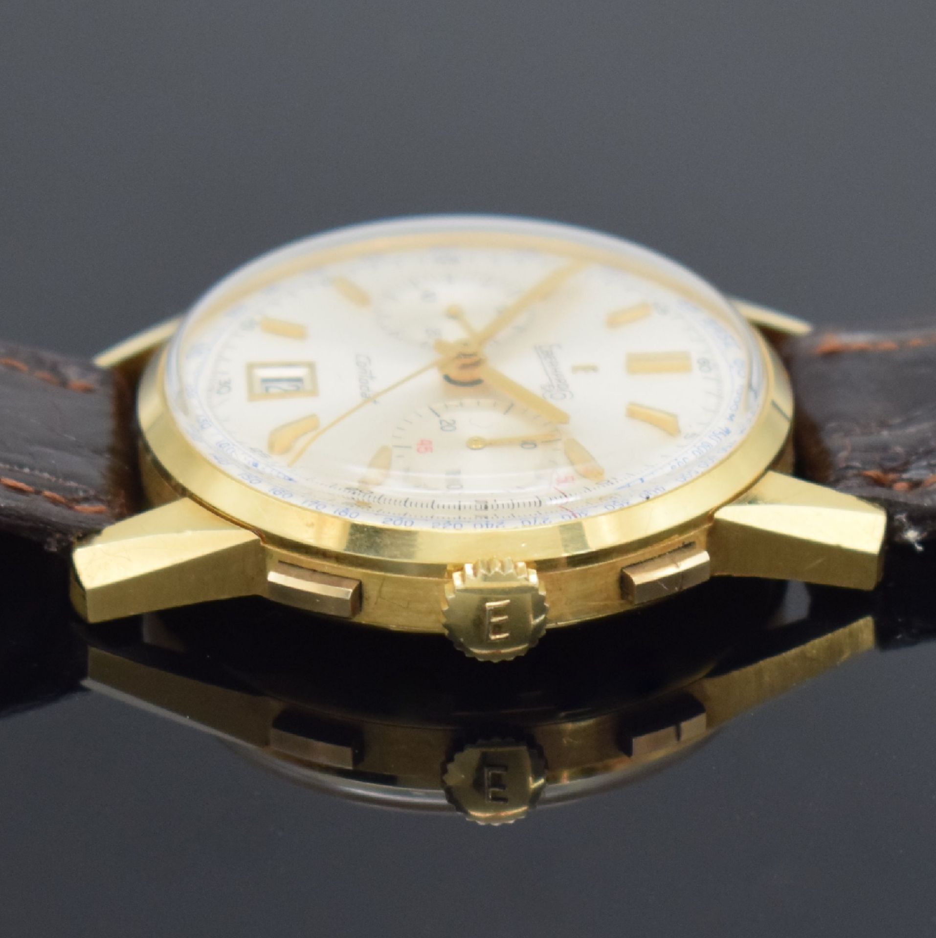 EBERHARD & CO. Contodat Armbandchronograph mitSchaltrad in - Bild 9 aus 11